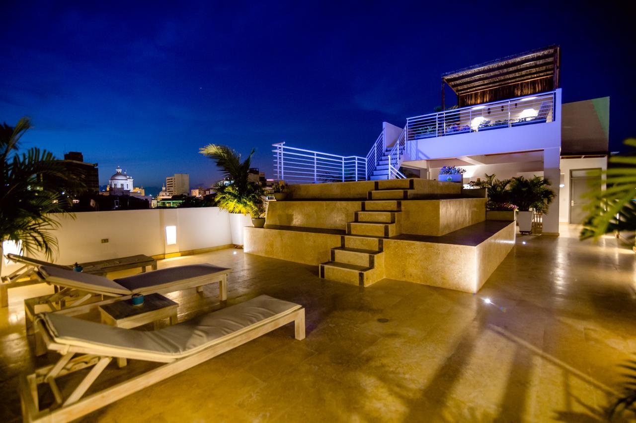 El Cactus Luxury Apartments In Historic Center Santa Marta  Bagian luar foto