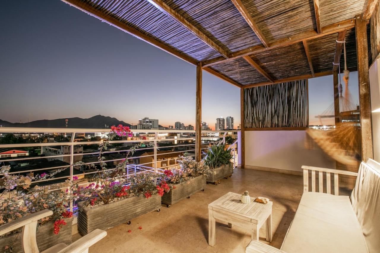 El Cactus Luxury Apartments In Historic Center Santa Marta  Bagian luar foto